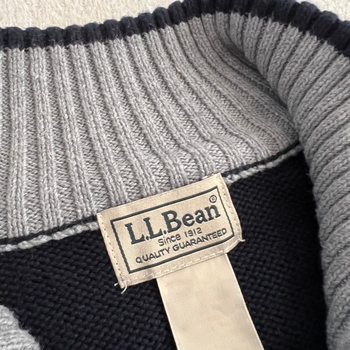 L.L.Bean エルエルビーン ハーフジップ セーター コットン ニット | Vintage.City 古着屋、古着コーデ情報を発信