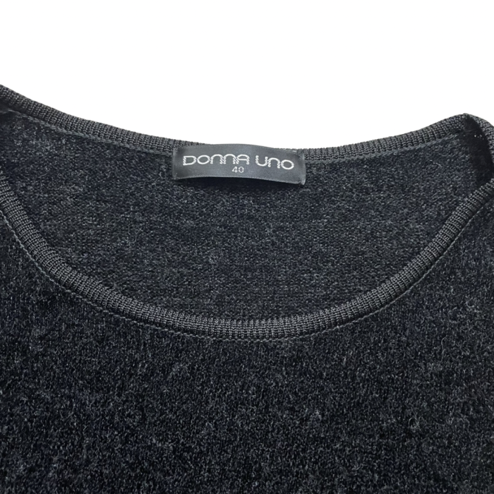 Donna Uno See-through Sleeves Tee Black | Vintage.City 古着屋、古着コーデ情報を発信