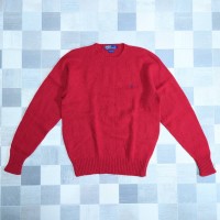 90s POLO RALPH LAUREN ウール ロゴ 刺繍 ニット セーター | Vintage.City ヴィンテージ 古着
