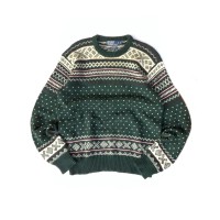 Ralph Lauren “Nordic Birdseye Sweater” 9 | Vintage.City ヴィンテージ 古着