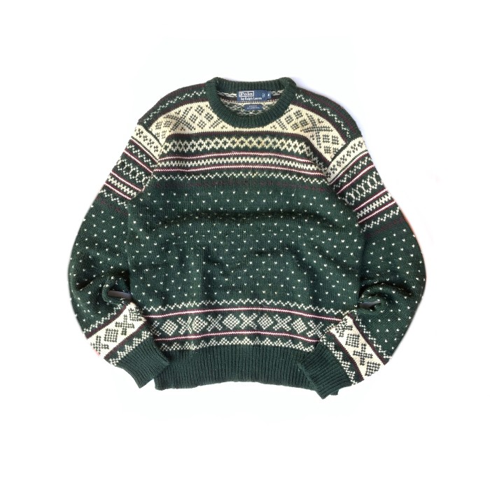 Ralph Lauren “Nordic Birdseye Sweater” 9 | Vintage.City Vintage Shops, Vintage Fashion Trends