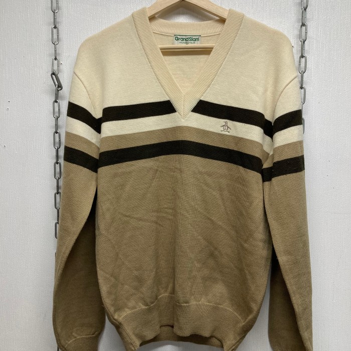80’sヴィンテージ MUNSINGWEAR Vネックセーター　S | Vintage.City 빈티지숍, 빈티지 코디 정보