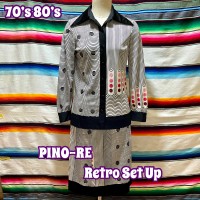 70’s 80’s PINO-RE レトロ セットアップ | Vintage.City ヴィンテージ 古着