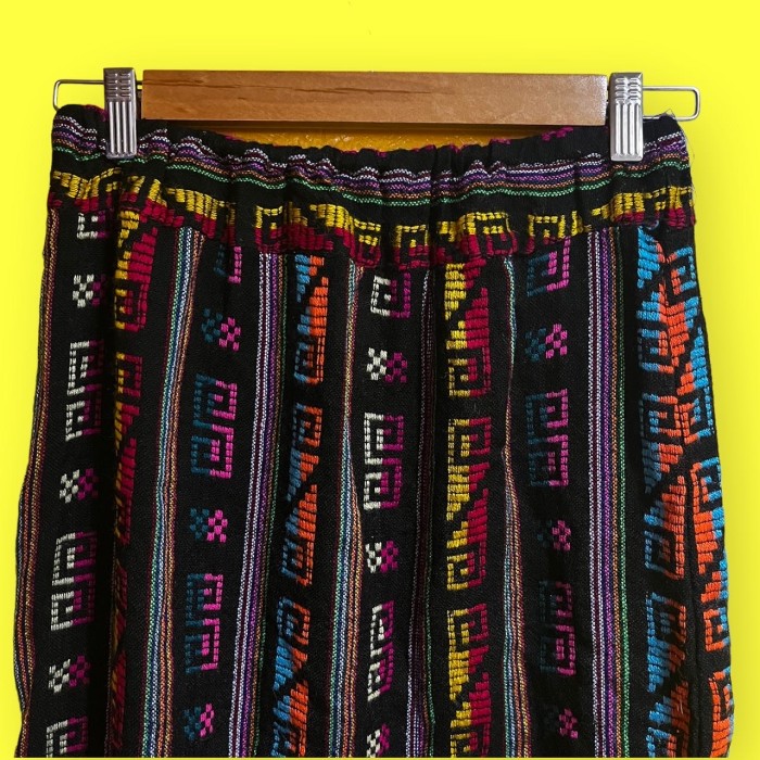 Mexican手織りロングスカート/2399 | Vintage.City 古着屋、古着コーデ情報を発信