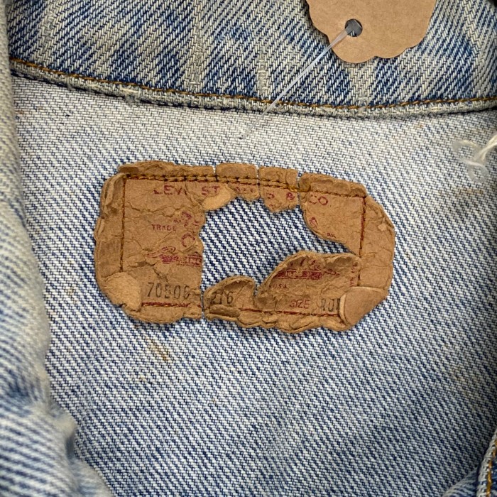 【Made in USA 】Levi's   デニムジャケット　L　ポケット | Vintage.City 古着屋、古着コーデ情報を発信