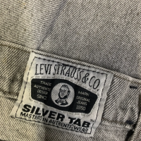 90s USA製 シルバータブ リーバイス ブラックジーンズ ブラックデニム | Vintage.City 古着屋、古着コーデ情報を発信