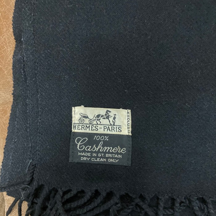 vintage HERMES Cashmere Scarf | Vintage.City 古着屋、古着コーデ情報を発信