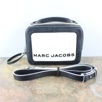 MARC JACOBS THE BOX LOGO LEATHER 2WAY SHOULDER BAG MADE IN PHILIPPINES/マークジェイコブスザボックスロゴレザー2wayショルダーバッグ | Vintage.City 古着屋、古着コーデ情報を発信