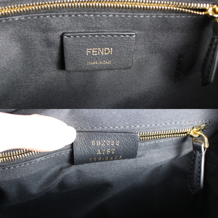 2020 COLLECTION FENDI ZUCCA PATTERNED SHEEP SKIN RUCK SUCK MADE IN ITALY/2020年コレクションズッカ柄シープスキンリュックサック | Vintage.City 빈티지숍, 빈티지 코디 정보