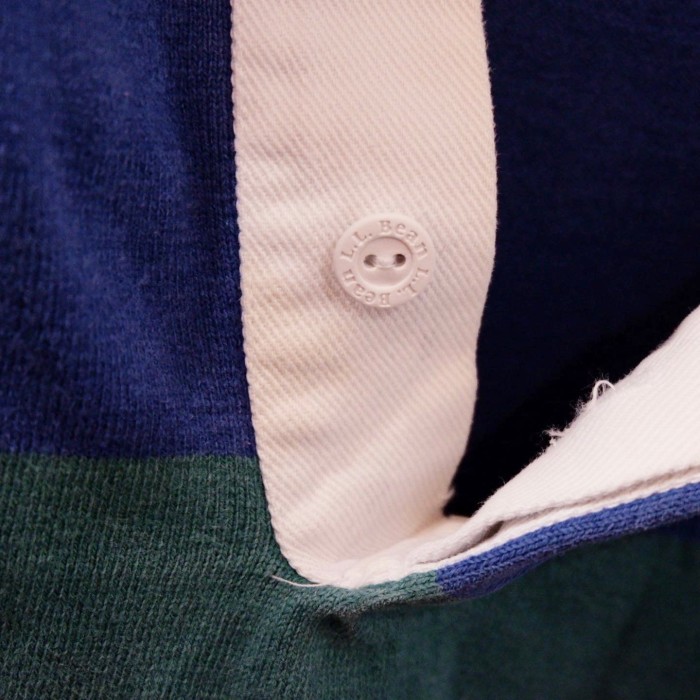 "L.L.Bean" L/S polo shirt . Made in USA | Vintage.City 빈티지숍, 빈티지 코디 정보