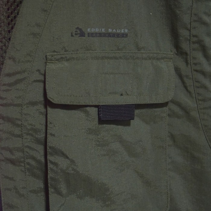 90s " eddie bauer / legend " nylon fishing vest | Vintage.City 古着屋、古着コーデ情報を発信