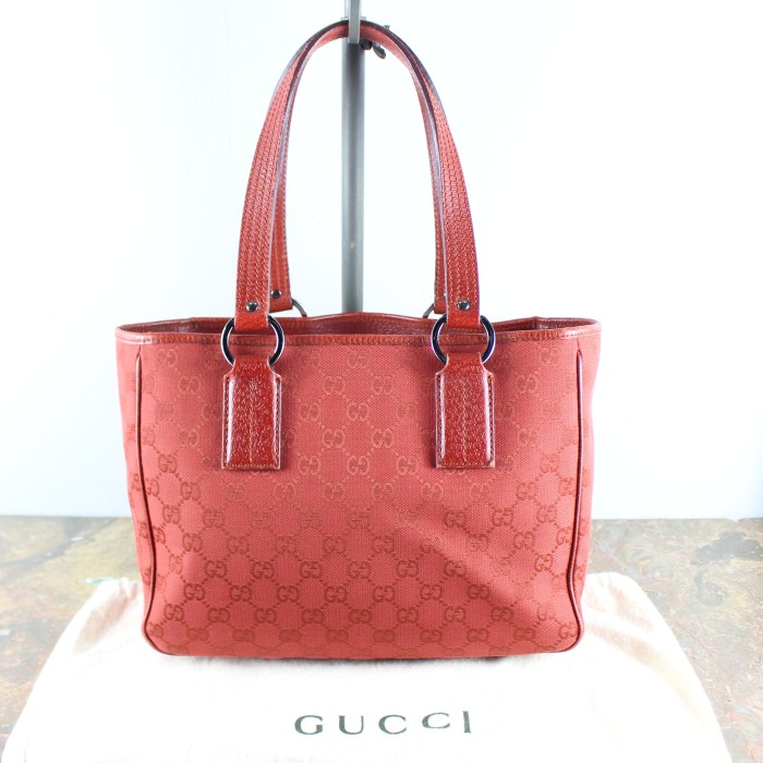 GUCCI GG PATTERNED TOTE BAG MADE IN ITALY/グッチGG柄トートバッグ | Vintage.City 古着屋、古着コーデ情報を発信