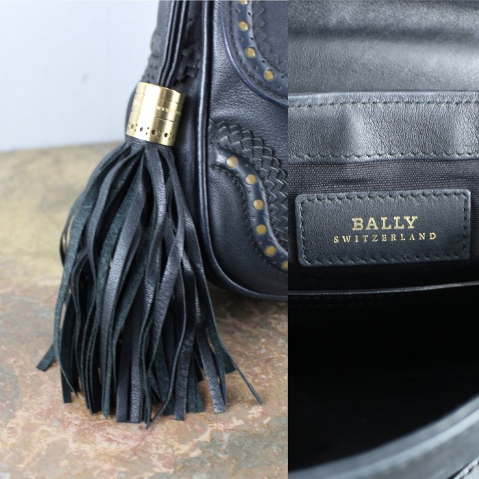 BALLY TUSSEL LEATHER 2WAY SHOULDER BAG/バリータッセルレザー2wayショルダーバッグ | Vintage.City Vintage Shops, Vintage Fashion Trends