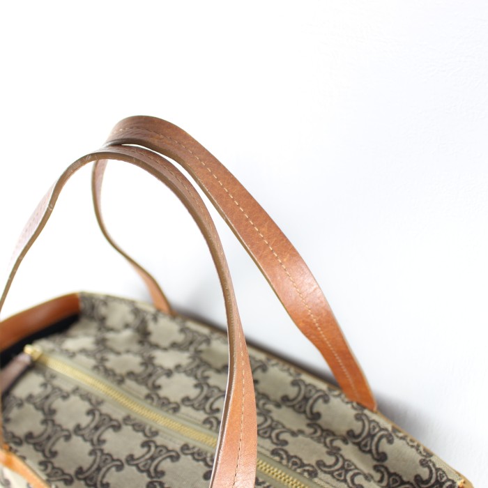 OLD CELINE BIG MACADAM PATTERNED TOTE BAG MADE IN ITALY/オールドセリーヌビッグマカダム柄トートバッグ | Vintage.City 빈티지숍, 빈티지 코디 정보