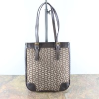 OLD CELINE MACADAM PATTERNED LEATHER TOTE BAG MADE IN ITALY/オールドセリーヌマカダム柄レザートートバッグ | Vintage.City Vintage Shops, Vintage Fashion Trends