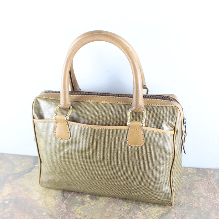 OLD CELINE MACADAM LOGO HAND BAG MADE IN ITALY/オールドセリーヌマカダムロゴハンドバッグ | Vintage.City 古着屋、古着コーデ情報を発信