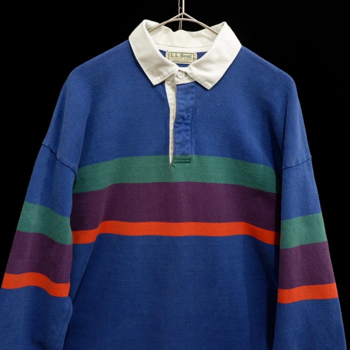 "L.L.Bean" L/S polo shirt . Made in USA | Vintage.City 빈티지숍, 빈티지 코디 정보