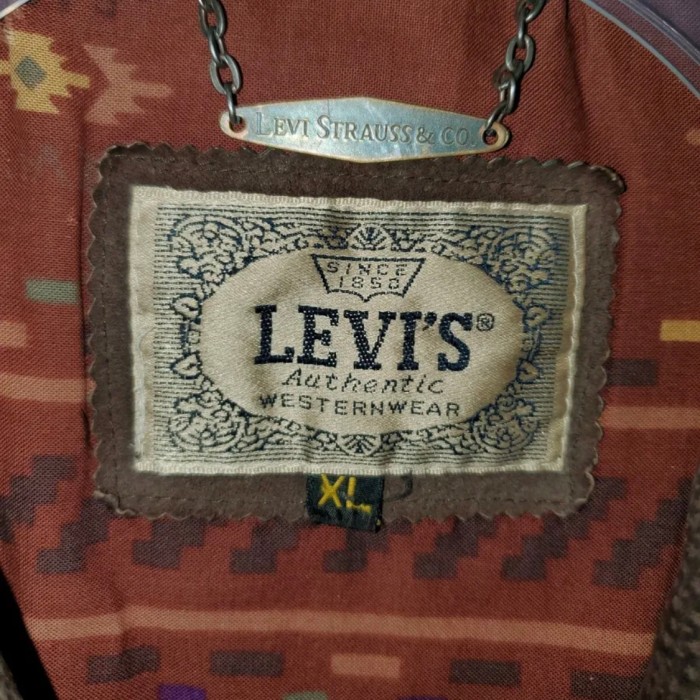 LEVI'S リーバイス 希少 レザージャケット 本革スエード XL 革ジャン | Vintage.City 古着屋、古着コーデ情報を発信