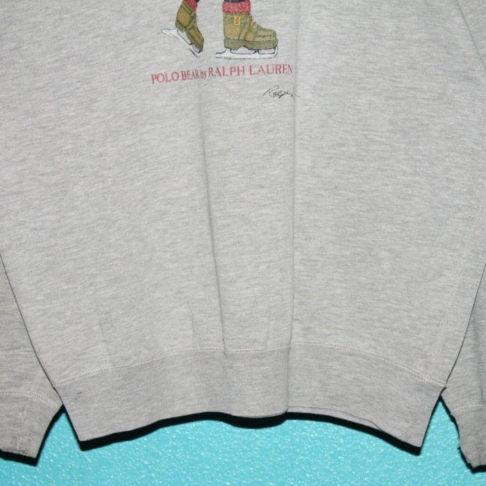 90s Ralph Lauren POLO BEAR Big Logo Sweat Shirt | Vintage.City Vintage Shops, Vintage Fashion Trends