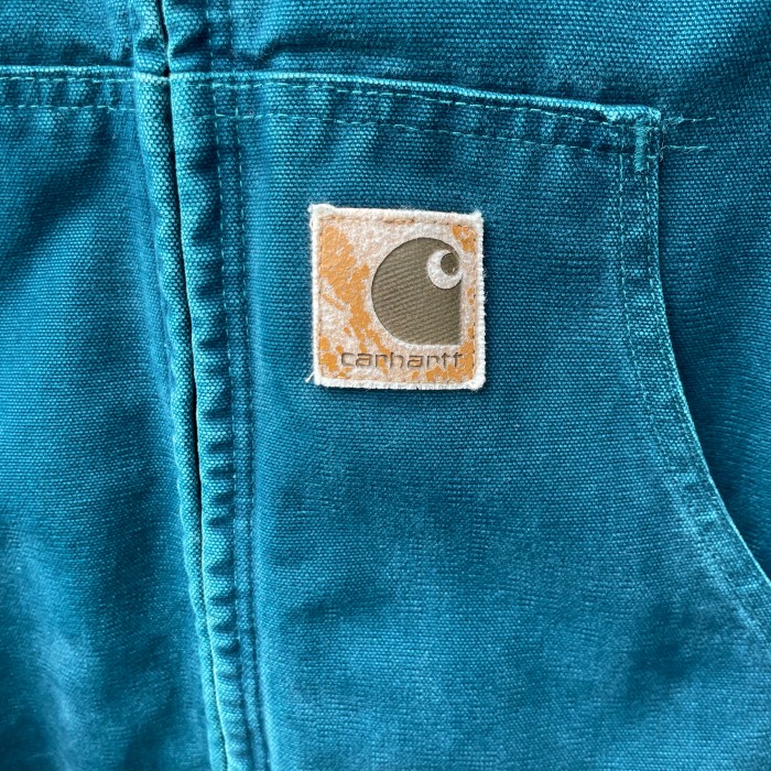 希少カラー カーハート  アクティブジャケット 青緑 2XL ターコイズ 美品 | Vintage.City 古着屋、古着コーデ情報を発信