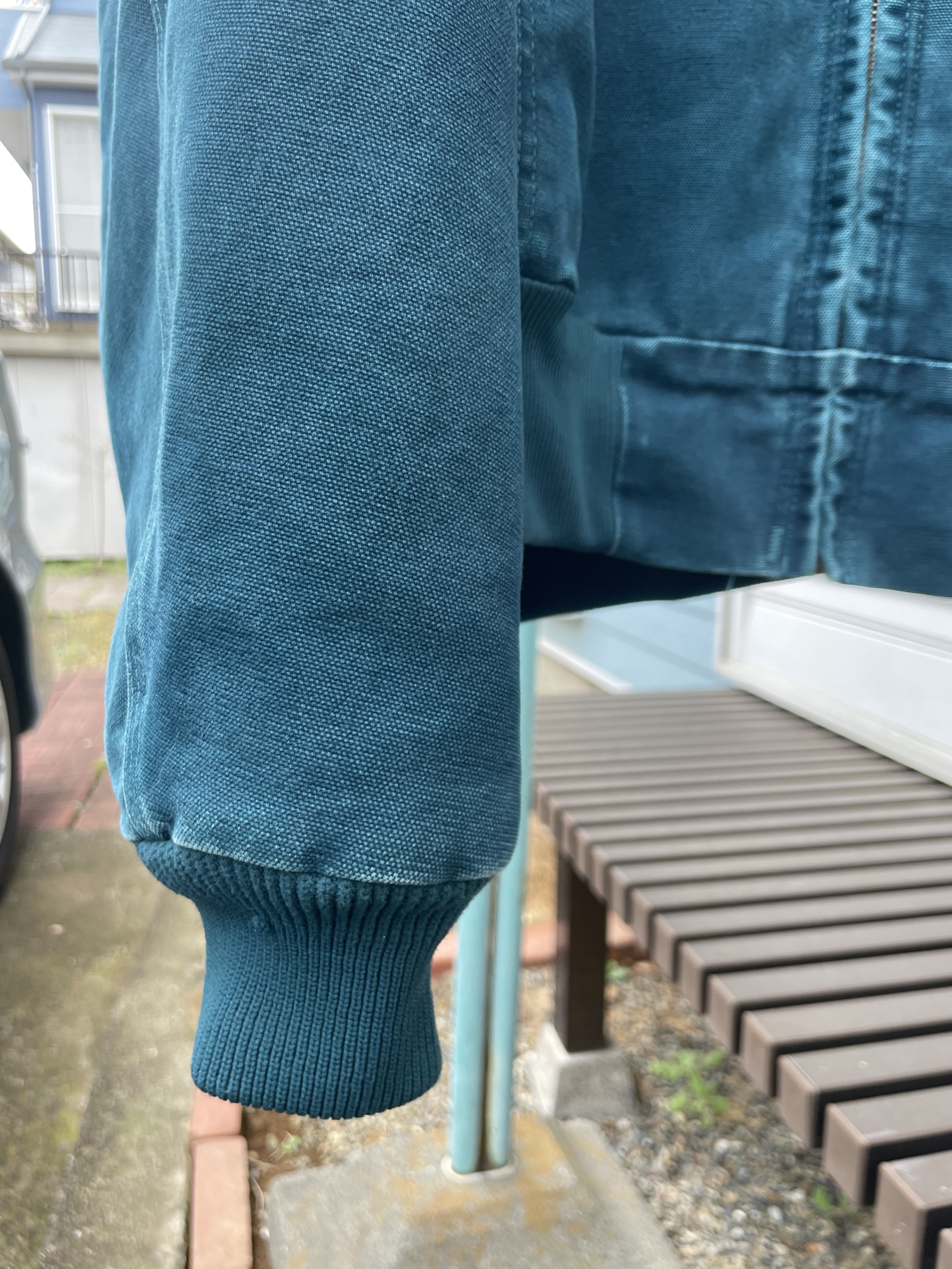 身幅73希少カラー カーハート  アクティブジャケット 青緑 2XL ターコイズ 美品