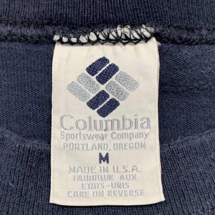90'S COLUMBIA SPORTSWEAR COMPANY シングルステッチ ポケット付き 半袖 Tシャツ USA製 | Vintage.City 빈티지숍, 빈티지 코디 정보