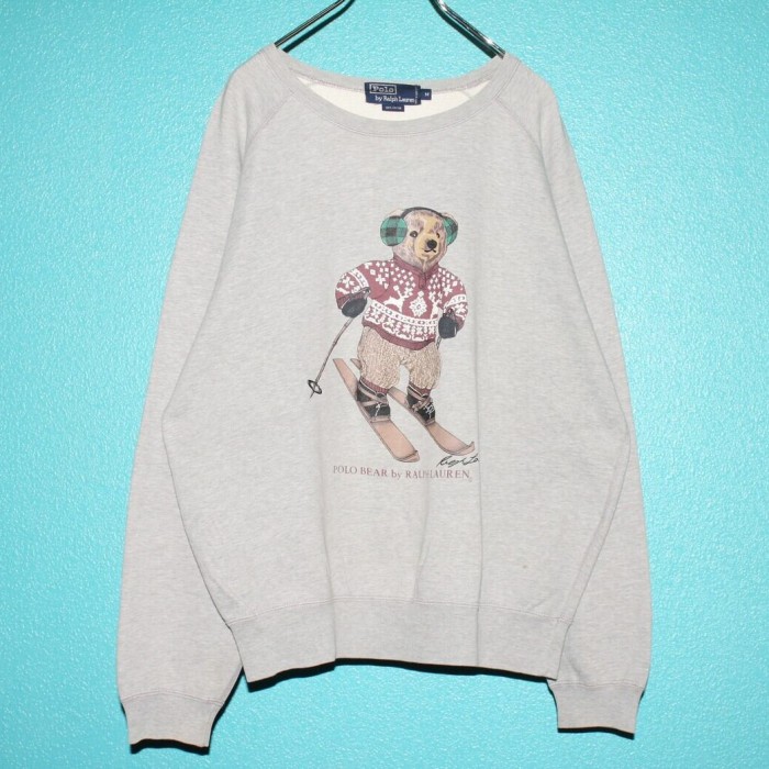 90s Ralph Lauren POLO BEAR Big Logo Sweat Shirt | Vintage.City 古着屋、古着コーデ情報を発信