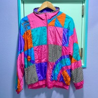 80s-90s／pink patch nylon jacket | Vintage.City ヴィンテージ 古着