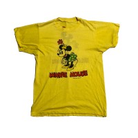 70s Minnie Mouse soaked print T-shirt | Vintage.City 빈티지숍, 빈티지 코디 정보