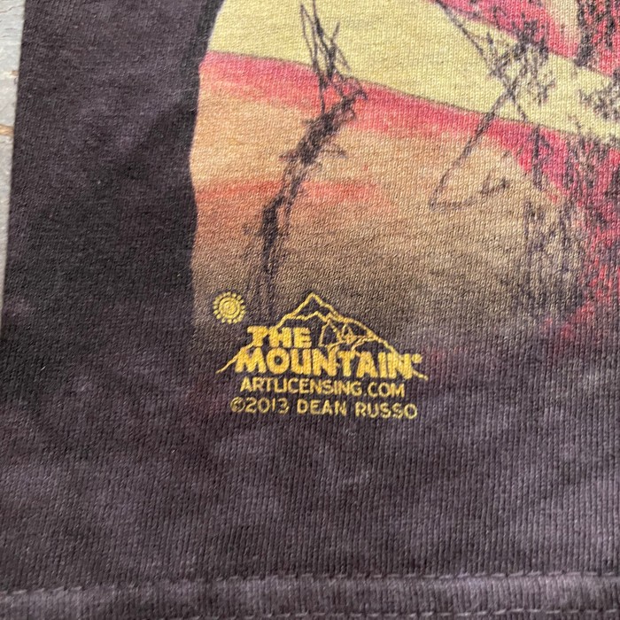 THE MOUNTAIN タイダイ　アニマル　Tシャツ　A165 | Vintage.City 古着屋、古着コーデ情報を発信