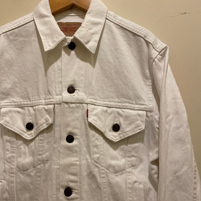 LEVI'S ホワイトデニムGジャン | Vintage.City 古着屋、古着コーデ情報を発信