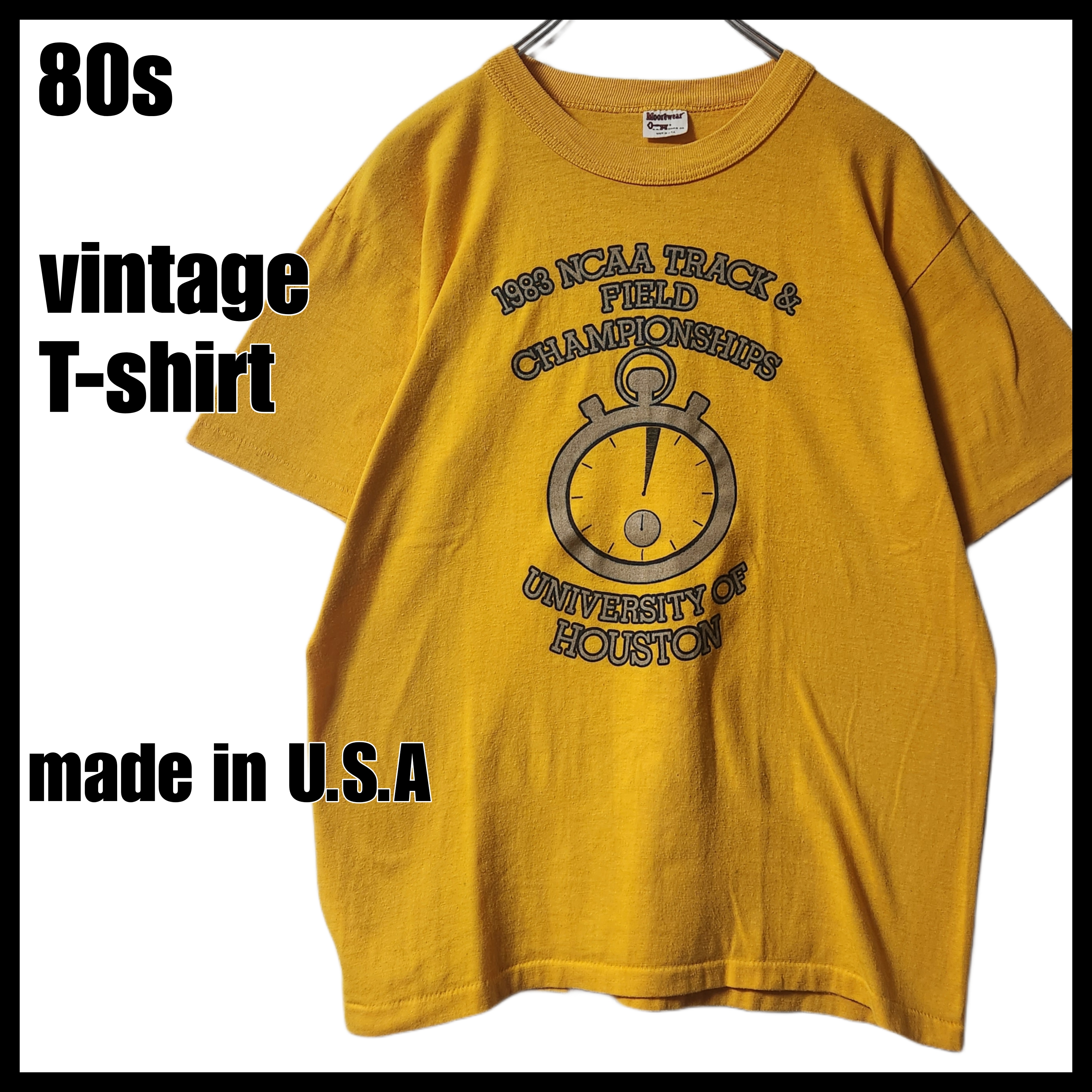 80s Vintage カレッジＴシャツ