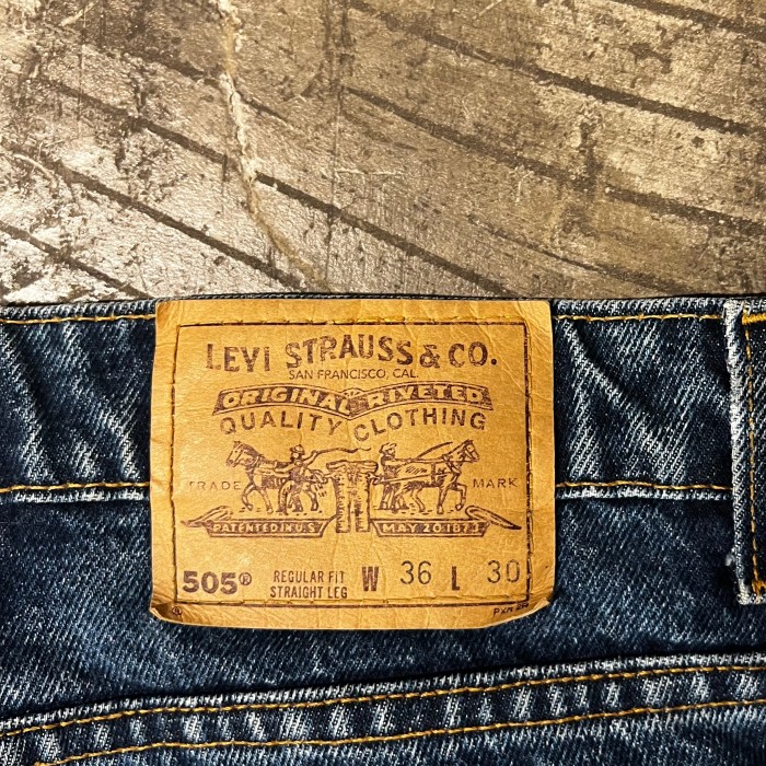 LEVI'S 505 デニムパンツ | Vintage.City 빈티지숍, 빈티지 코디 정보