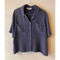 《NEW》Stitched blouse shirt | Vintage.City 빈티지숍, 빈티지 코디 정보