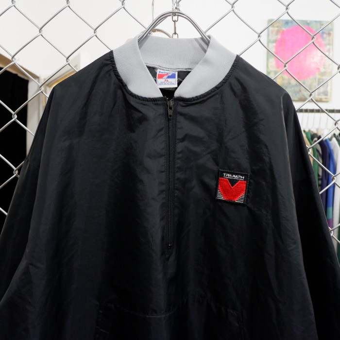 1990s ”Swingster“ half zip-up nylon pullover | Vintage.City 빈티지숍, 빈티지 코디 정보