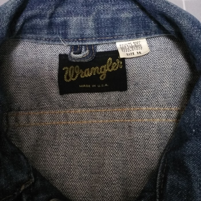 wrangler ラングラー　124MJ　70年代中盤　サイズ36 | Vintage.City 古着屋、古着コーデ情報を発信