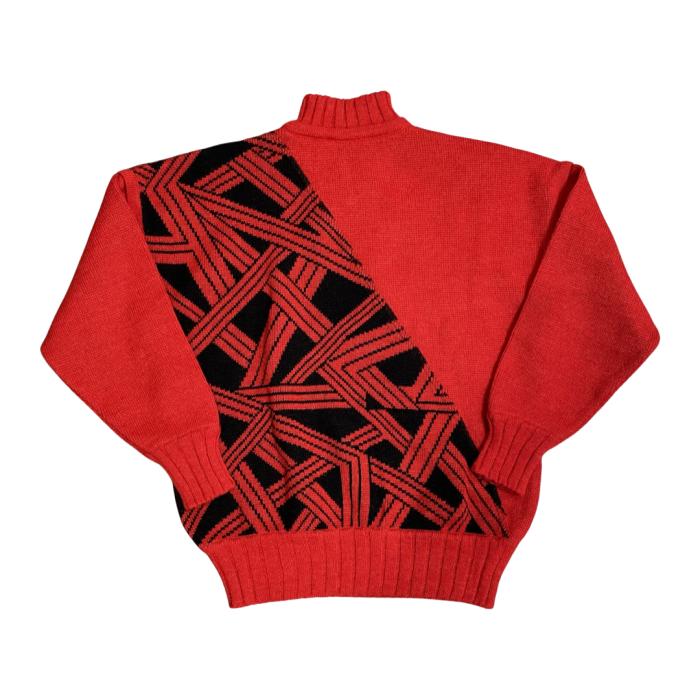 Courreges Rare Designed Knit Red | Vintage.City 古着屋、古着コーデ情報を発信