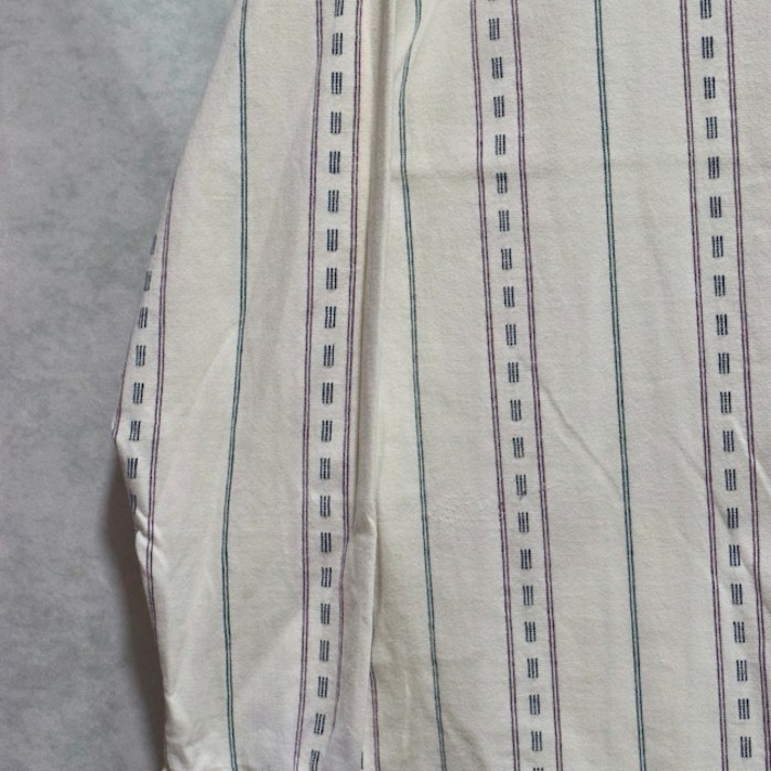 90s " eddie bauer " henley neck stripe pattern cotton cutsewn | Vintage.City 古着屋、古着コーデ情報を発信