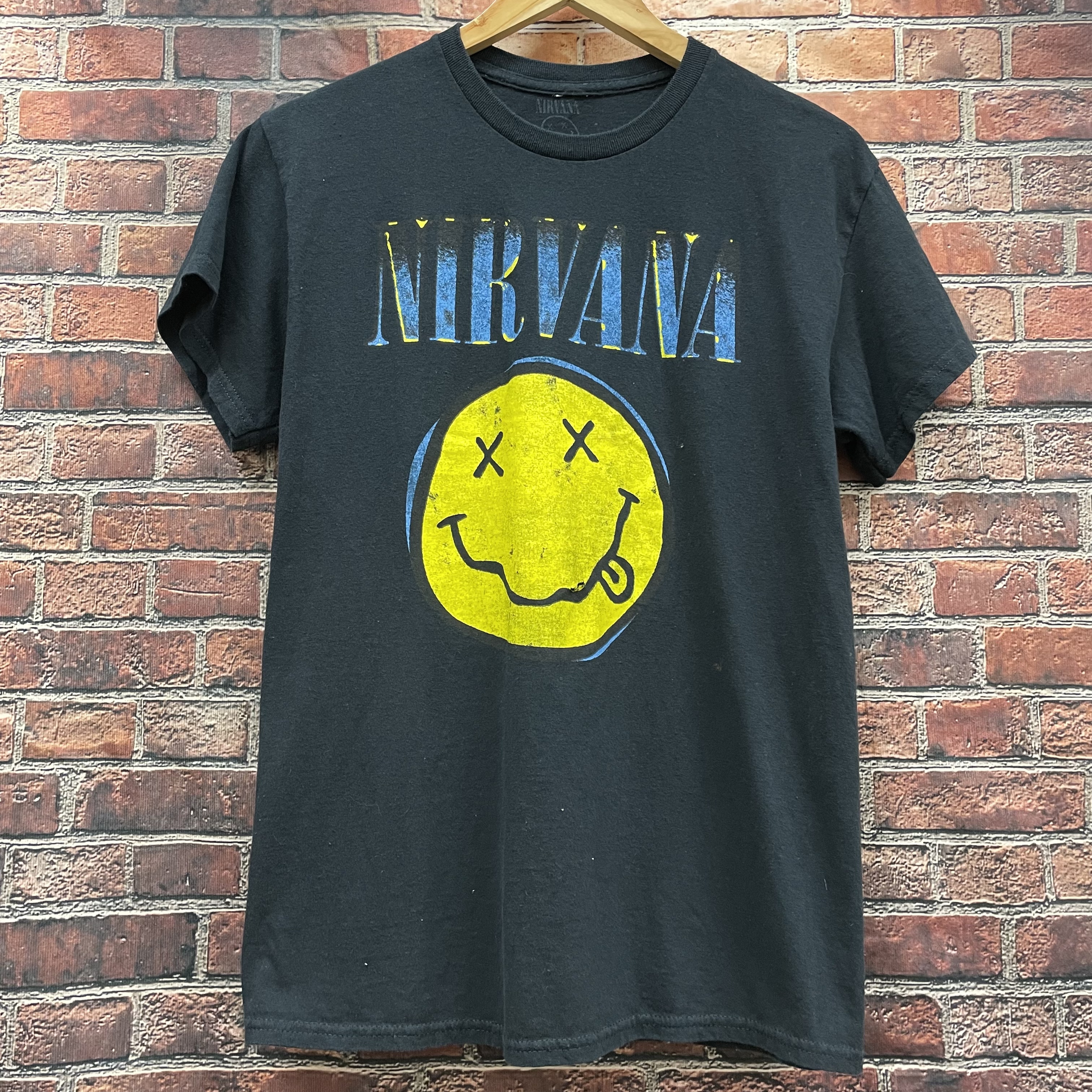 NIRVANA ニルヴァーナ Tシャツ バンT バンド スマイル | Vintage.City