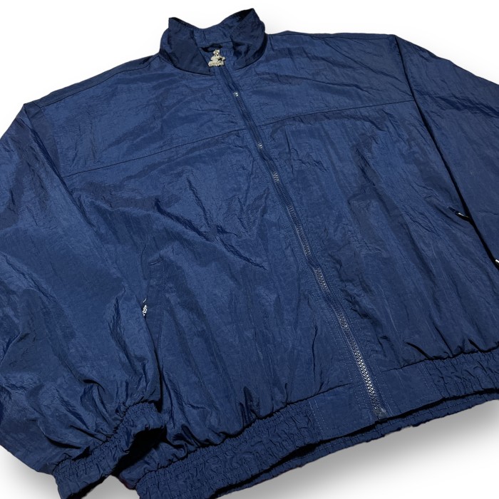 STARTER 90s embroidery logo nylon jacket スターター 90年代 刺繍ロゴ ナイロンジャケット ネイビー | Vintage.City 古着屋、古着コーデ情報を発信
