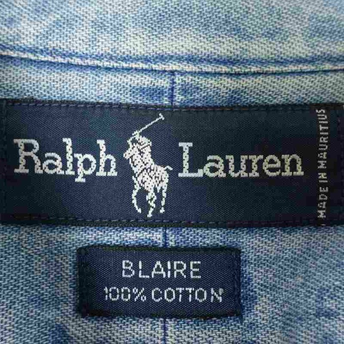古着 Ralph Lauren BLAIRE 長袖デニムシャツ | Vintage.City 古着屋、古着コーデ情報を発信