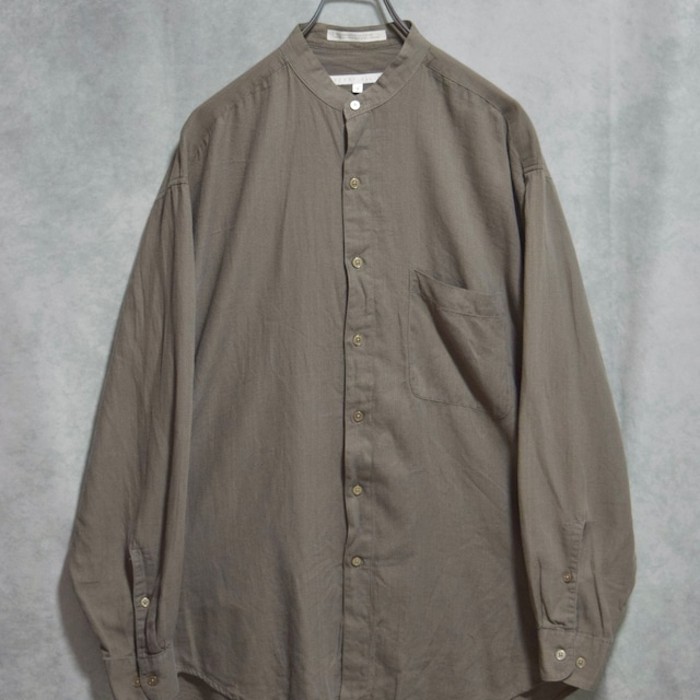 90s " perry ellis " cotton stand collar shirts | Vintage.City 빈티지숍, 빈티지 코디 정보