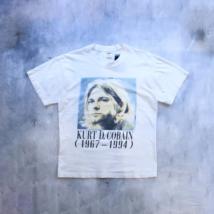 Kurt Cobain 追悼 tee ニルヴァーナ ヴィンテージT  Lサイズ