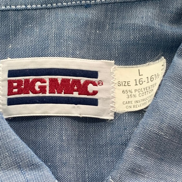 80’s BIGMAC シャンブレーシャツ | Vintage.City 古着屋、古着コーデ情報を発信