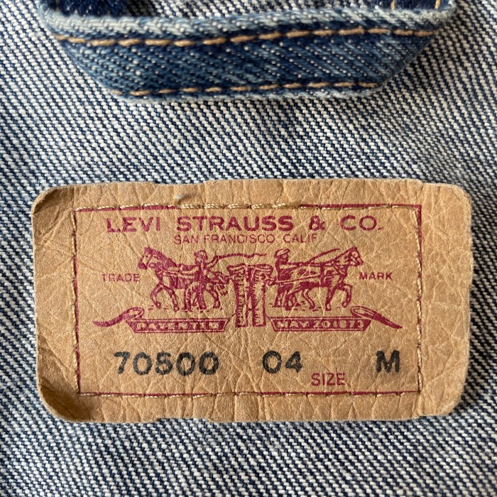 Levi's ユーロ リーバイス デニム ジャケット 70500 濃紺 | Vintage.City 古着屋、古着コーデ情報を発信