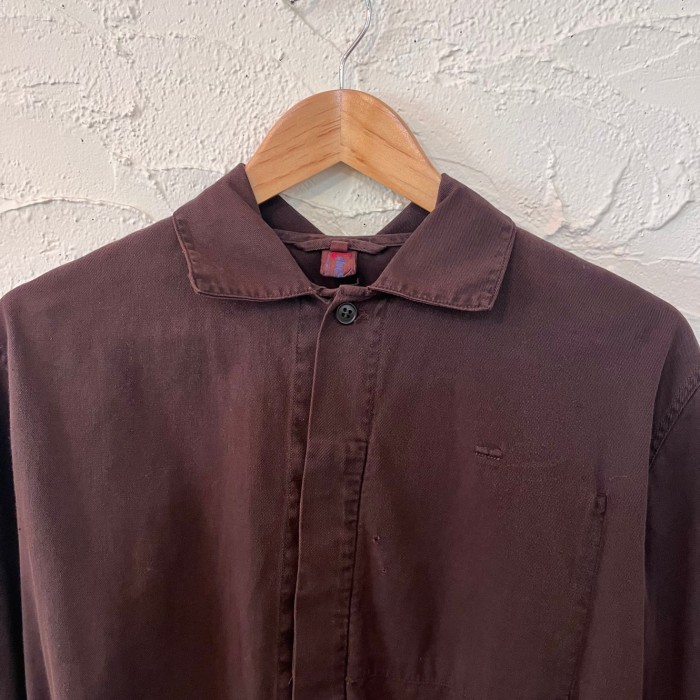 brown work jacket | Vintage.City 古着屋、古着コーデ情報を発信