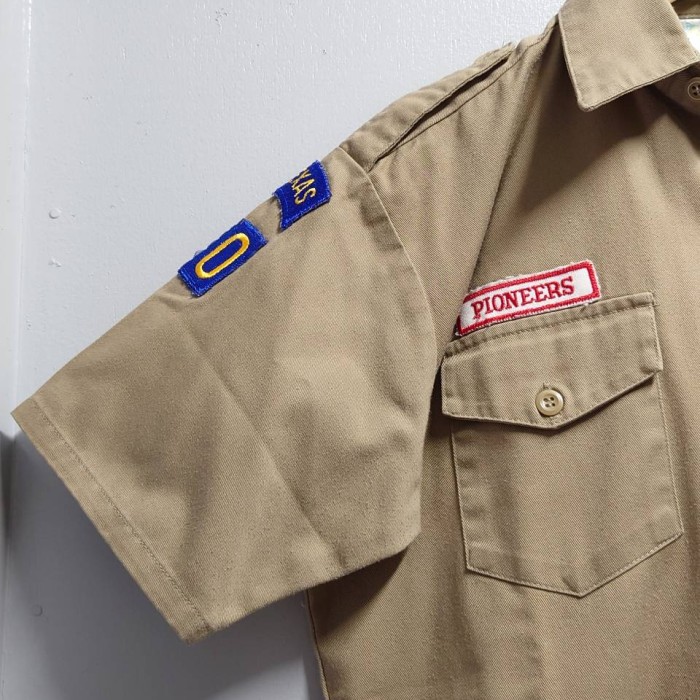 Vintage Official USA製 半袖 ボーイスカウト シャツ | Vintage.City 古着屋、古着コーデ情報を発信