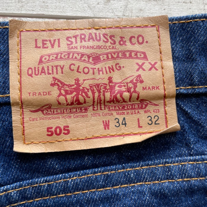 90's リーバイス 505 デニムパンツ　アメリカ製　W34 L34  Levi's 90年代 Made in USA ジーンズ | Vintage.City 古着屋、古着コーデ情報を発信