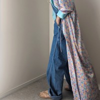 Satin long gown | Vintage.City 古着屋、古着コーデ情報を発信