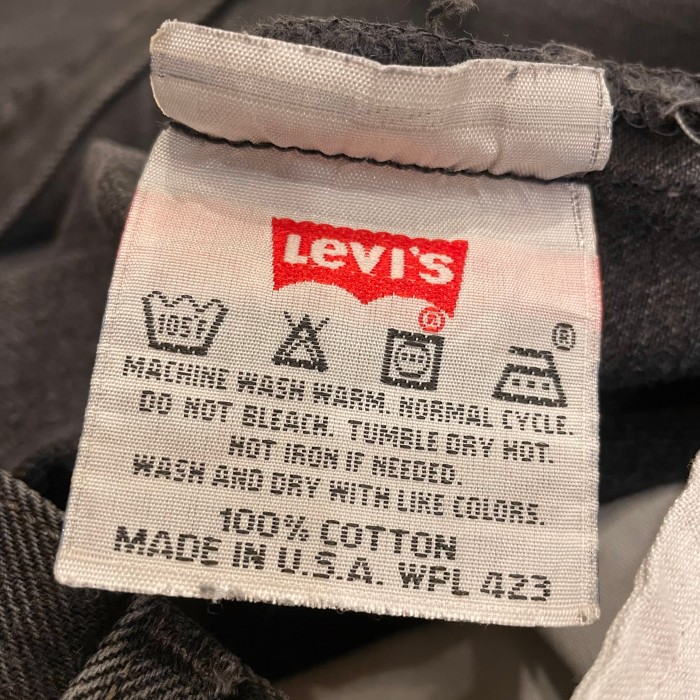 LEVI'S 501後染めブラック | Vintage.City 古着屋、古着コーデ情報を発信